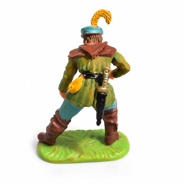 Figurine Elastolin Les Lansquenets – Soldat au tonneau – Réf. 52317