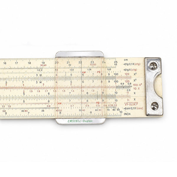 Ancienne règle à calcul Faber-Castell Castell-Duplex 2/82