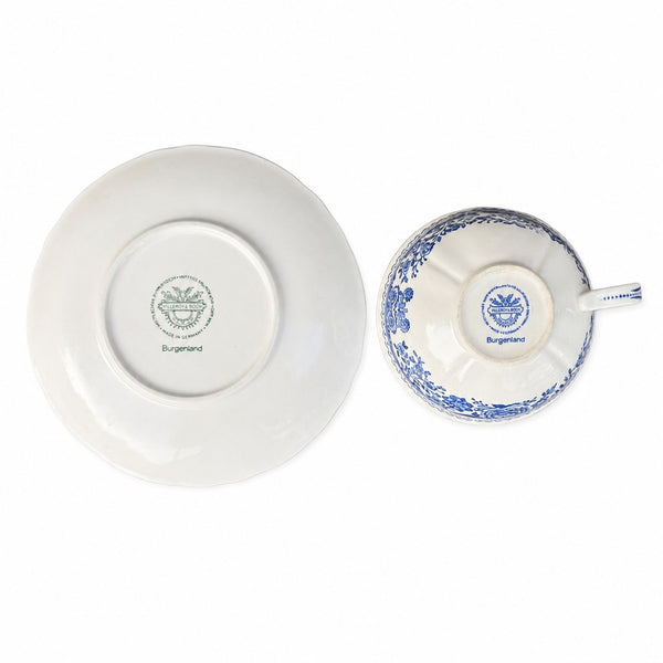 Ancienne tasse à thé et sa sous-tasse Villeroy & Boch Burgenland