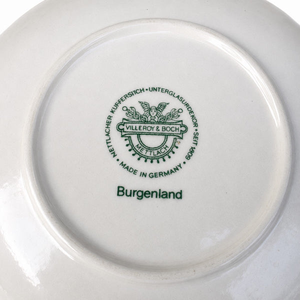 Ancienne tasse à thé et sa sous-tasse Villeroy & Boch Burgenland