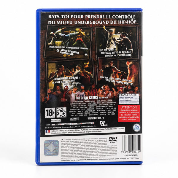 Def Jam: Fight for NY – Jeu vidéo PlayStation 2 PS2 PAL – Sans notice