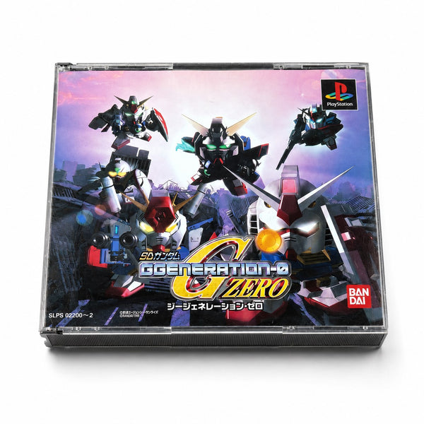 Jeu vidéo SD Gundam G Generation Zero – PlayStation PS1 – Version japonaise – 3 disques