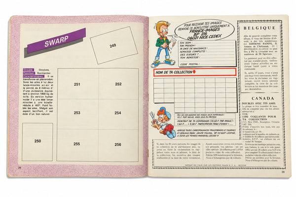 Ancien album Panini Transformers 1986 – 49 vignettes sur 256 – incomplet