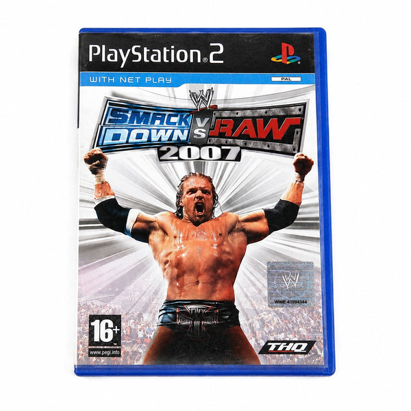 WWE SmackDown! vs. Raw 2007 PlayStation 2 PS2 PAL VF – Jeu vidéo complet