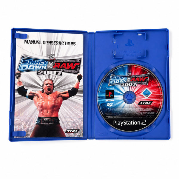 WWE SmackDown! vs. Raw 2007 PlayStation 2 PS2 PAL VF – Jeu vidéo complet