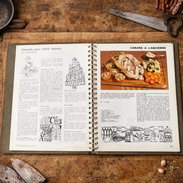 Livre de cuisine vintage 1967 “Le Livre Service du Boucher” – Tallandier
