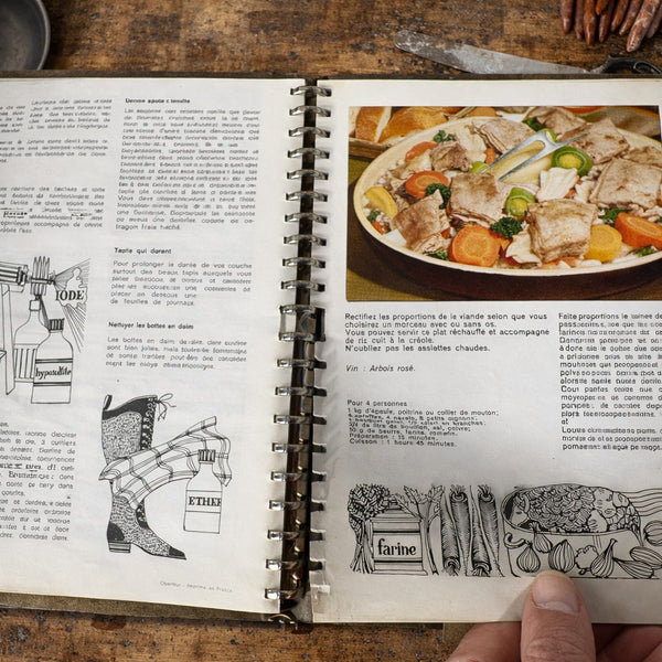 Livre de cuisine vintage 1967 “Le Livre Service du Boucher” – Tallandier