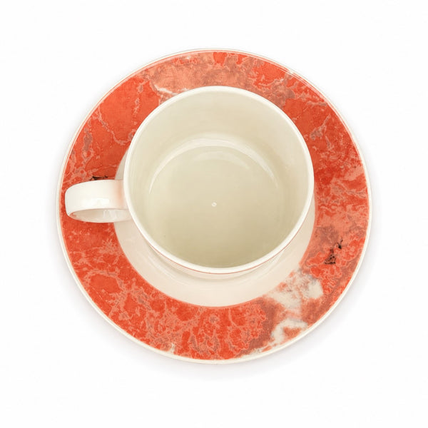 Tasse à café avec soucoupe Villeroy & Boch modèle Siena en VITRO-Porcelaine