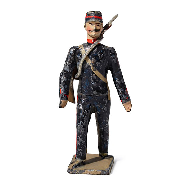 Soldat de plomb ancien CBG Mignot – Artilleur français à pied – vers 1908-1920