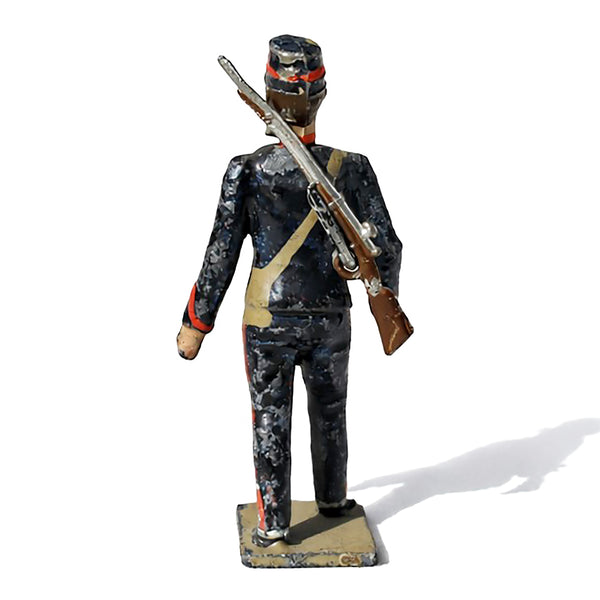 Soldat de plomb ancien CBG Mignot – Artilleur français à pied – vers 1908-1920