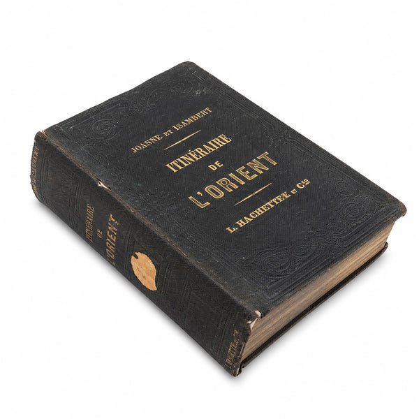 Livre ancien Itinéraire de l’Orient (1861) — Joanne & Isambert, Guides Joanne