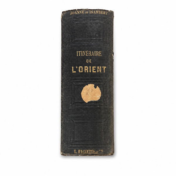 Livre ancien Itinéraire de l’Orient (1861) — Joanne & Isambert, Guides Joanne
