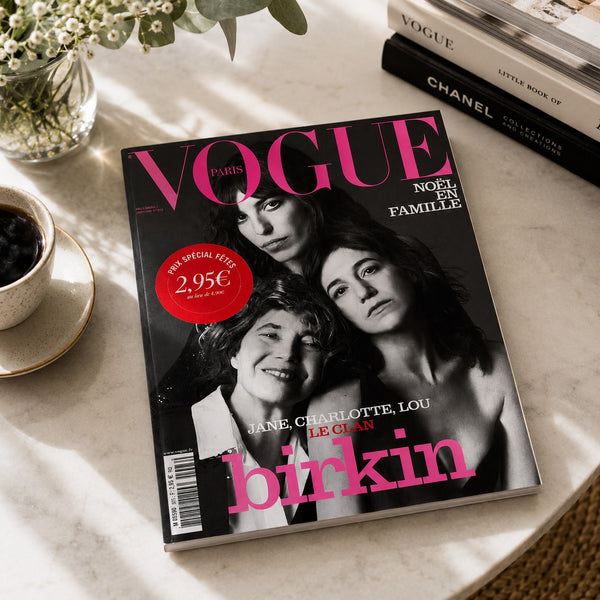 Magazine / Revue de mode Vogue Paris n° 993 – Décembre 2018 / Janvier 2019 – Jane Birkin, Charlotte Gainsbourg & Lou Doillon