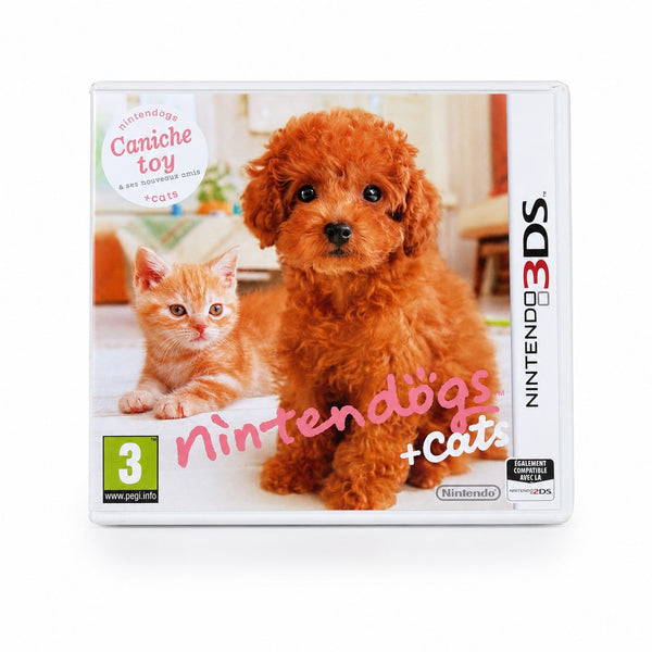 Jeu vidéo Nintendo 3DS Nintendogs + Cats – Caniche Toy & ses nouveaux amis
