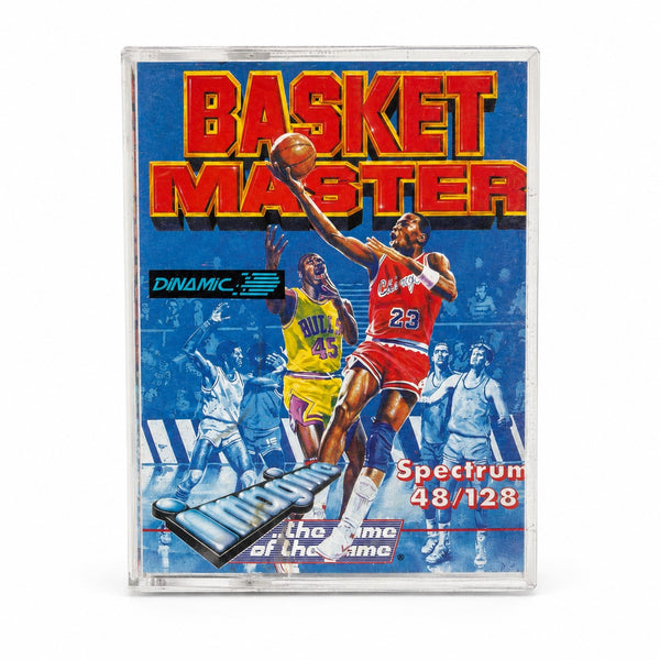 Basket Master – Jeu cassette Sinclair ZX Spectrum 48K/128K – Imagine Software – Complet avec ticket Conforama (1988)