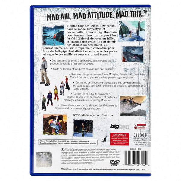 Jeu vidéo PS2 PlayStation 2 Johnny Moseley Mad Trix PAL complet