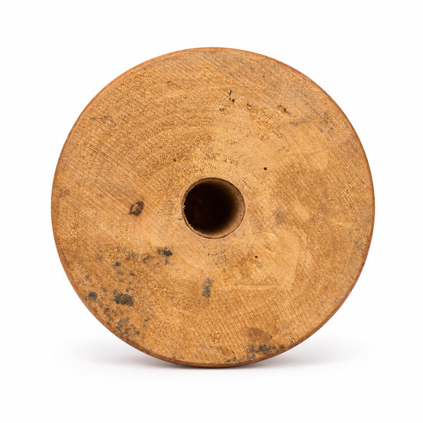 Présentoir à sucettes publicitaire ancien en bois Becco – H. 22 cm