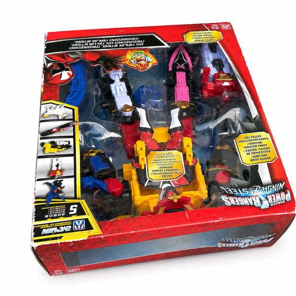 Power Rangers Ninja Steel DX Ninja Steel Megazord Zord Builder Bandai