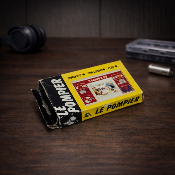 Jeu électronique vintage – Le Pompier / Great Fireman – SSG-2F – avec boîte & notice (style Game & Watch)