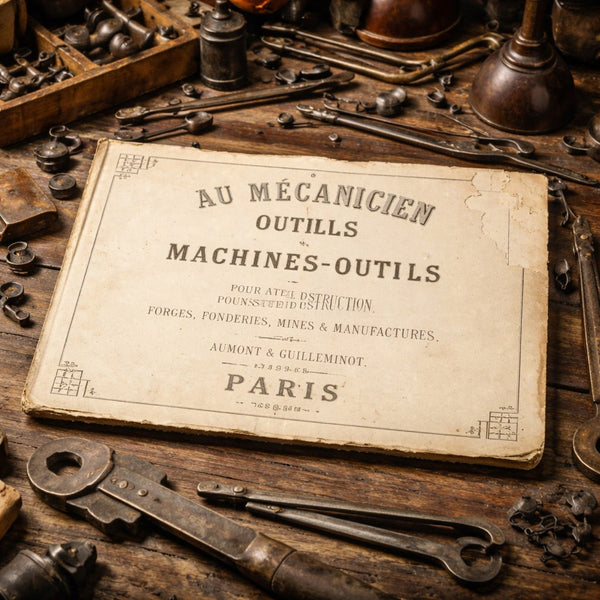 Ancien catalogue “Au Mécanicien” – Aumont & Guilleminot – Outils & Machines-Outils – Paris
