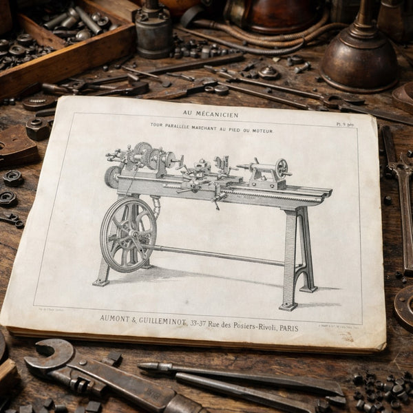 Ancien catalogue “Au Mécanicien” – Aumont & Guilleminot – Outils & Machines-Outils – Paris