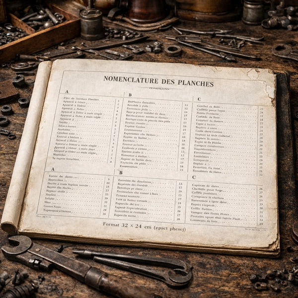 Ancien catalogue “Au Mécanicien” – Aumont & Guilleminot – Outils & Machines-Outils – Paris