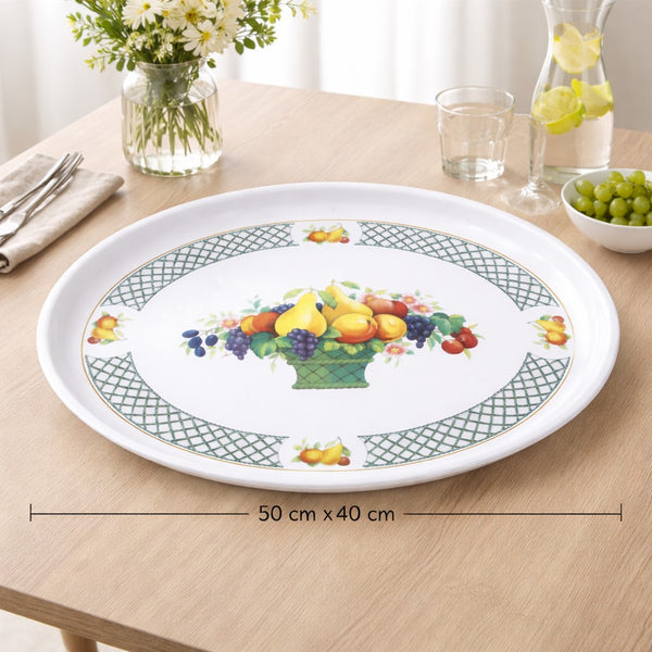 Grand plateau de service en mélamine – Villeroy & Boch – Modèle Basket – 50 cm