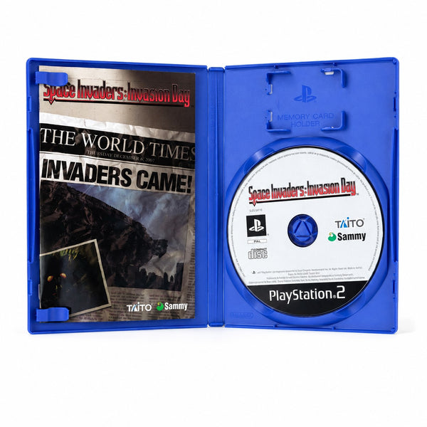 Space Invaders: Invasion Day – Jeu PlayStation 2 (PS2) PAL – Complet avec notice