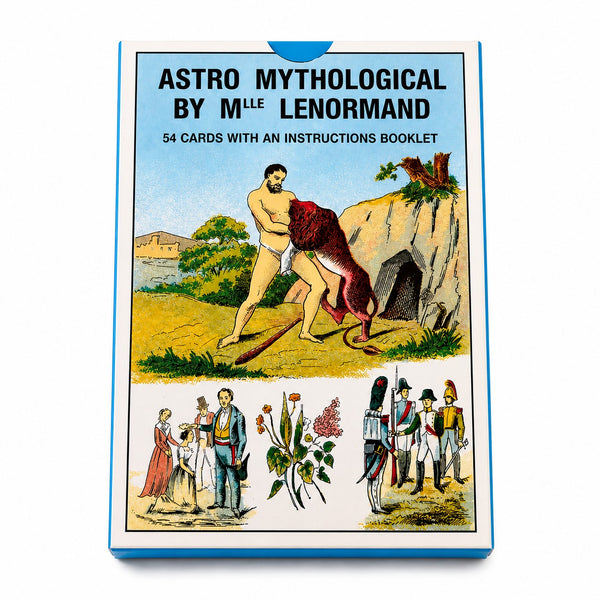 Grand jeu de cartomancie de Mlle Lenormand – 54 cartes avec livret explicatif – Grimaud