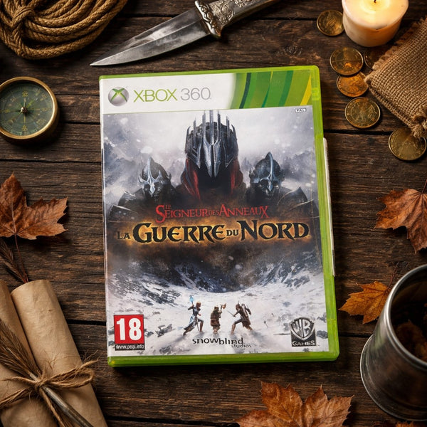 Jeu vidéo – Le Seigneur des Anneaux : La Guerre du Nord – Xbox 360 – PAL – Avec notice