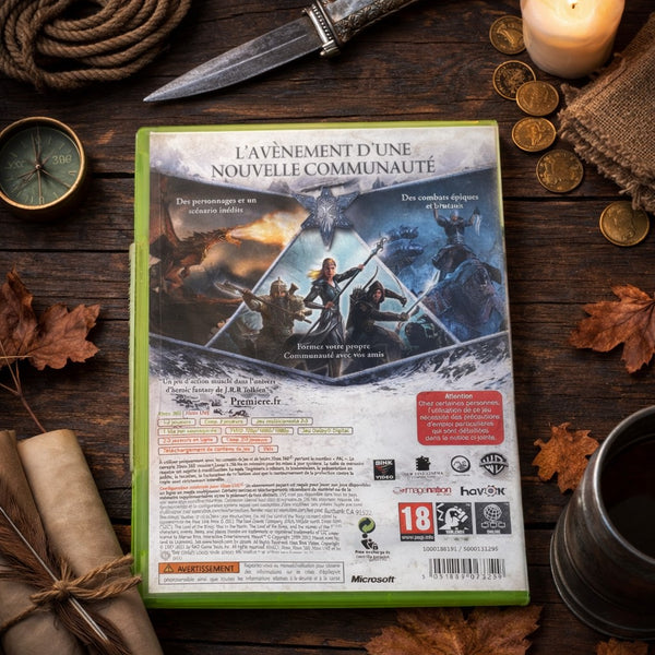 Jeu vidéo – Le Seigneur des Anneaux : La Guerre du Nord – Xbox 360 – PAL – Avec notice
