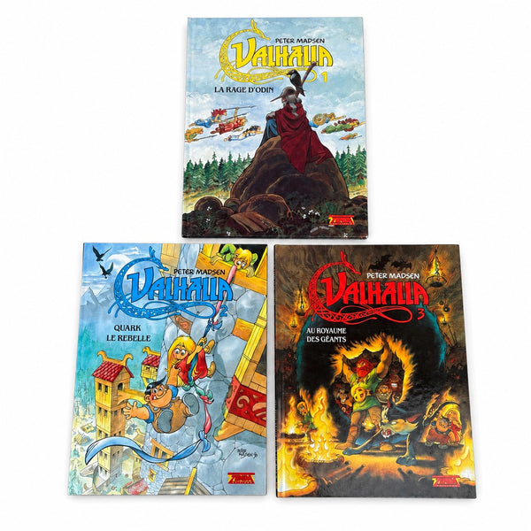 Valhalla EO – Lot complet des 3 tomes – Peter Madsen – Éditions Zenda