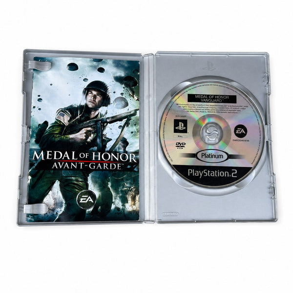 Medal of Honor : Avant-Garde – Platinum – Jeu PlayStation 2 (PS2) PAL – Complet avec notice