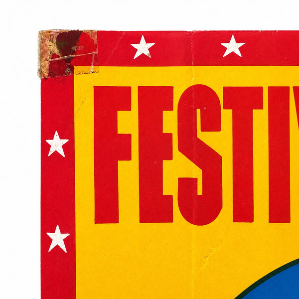 Affiche ancienne Festival du Cirque à Alger – Champ de Manœuvres – 39 cm x 30 cm