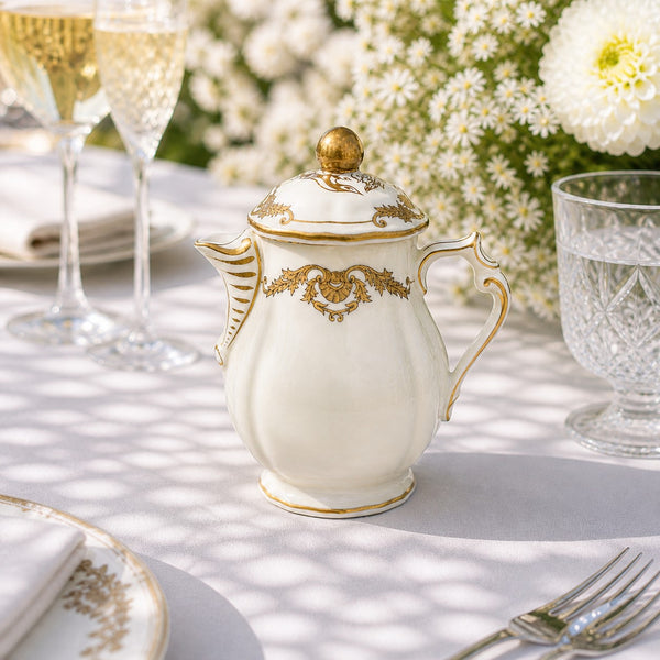 Pot à lait en porcelaine de Limoges L. Bernardaud & Co – Modèle Coquille