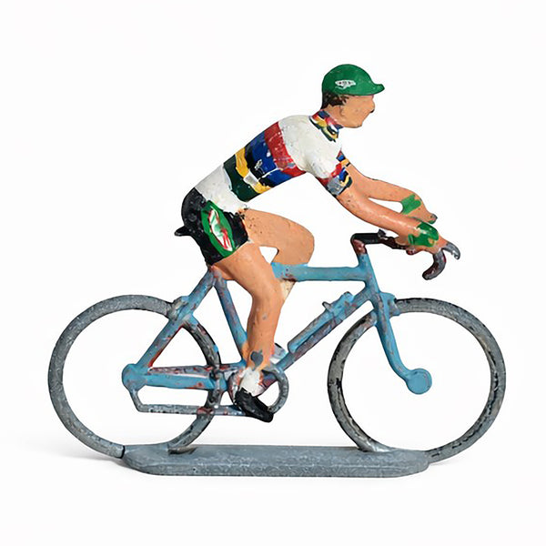 Figurine coureur cycliste Salza – Tour de France – Maillot Champion du Monde
