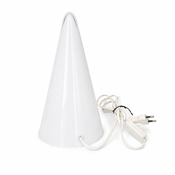 Lampe Iceberg Teepee vintage SCE pour Habitat en verre opalin blanc – Années 1980-1990