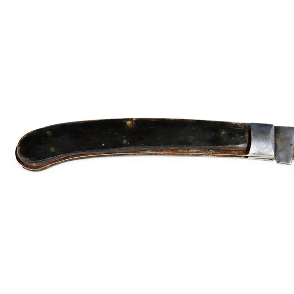 Couteau pliant ancien « Parapluie à l’Épreuve » – manche corne noire