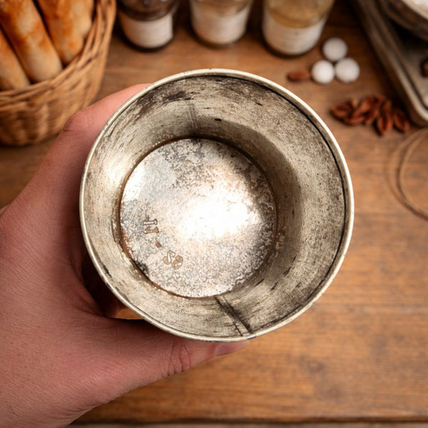 Boîte ancienne PHOSCAO en tôle lithographiée – Déjeuners sucrés