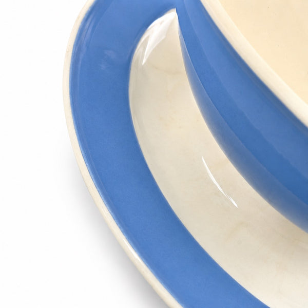Ancienne saucière en faïence Villeroy & Boch modèle Orléans
