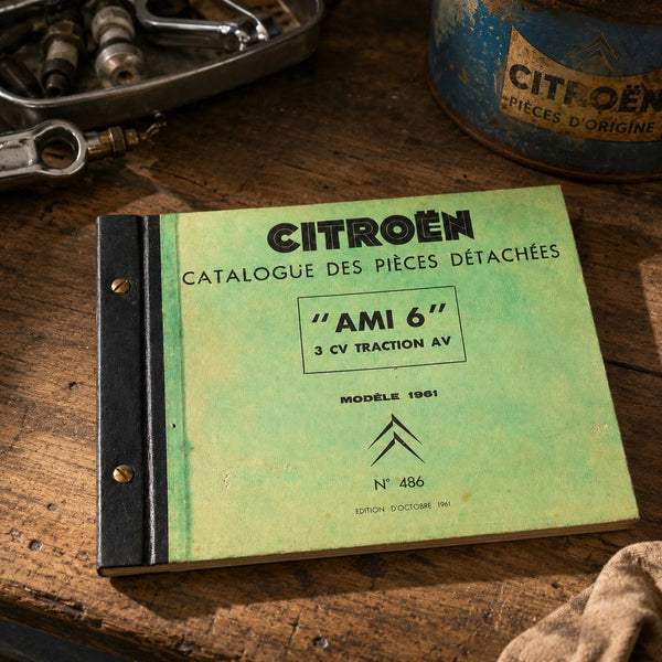 Catalogue des pièces détachées Citroën AMI 6 – Modèle 1961 – N°486