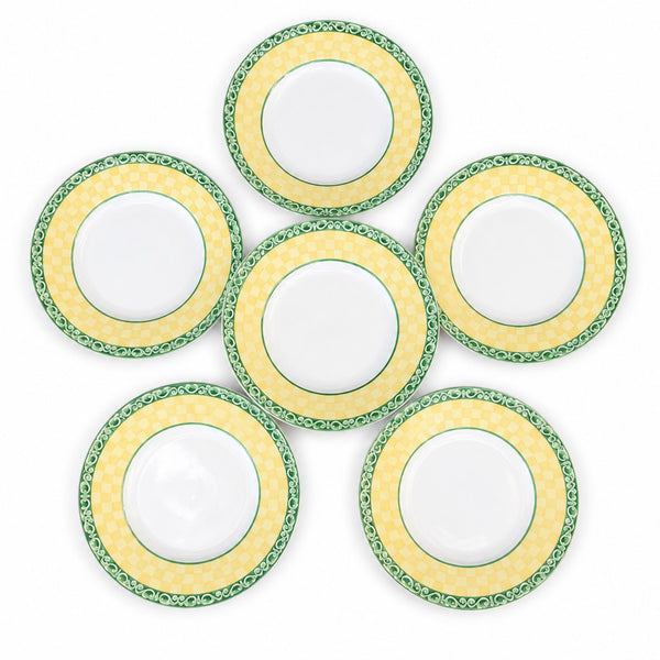 Villeroy & Boch Switch Summerhouse Acacia – lot de 6 assiettes plates en vitro-porcelaine