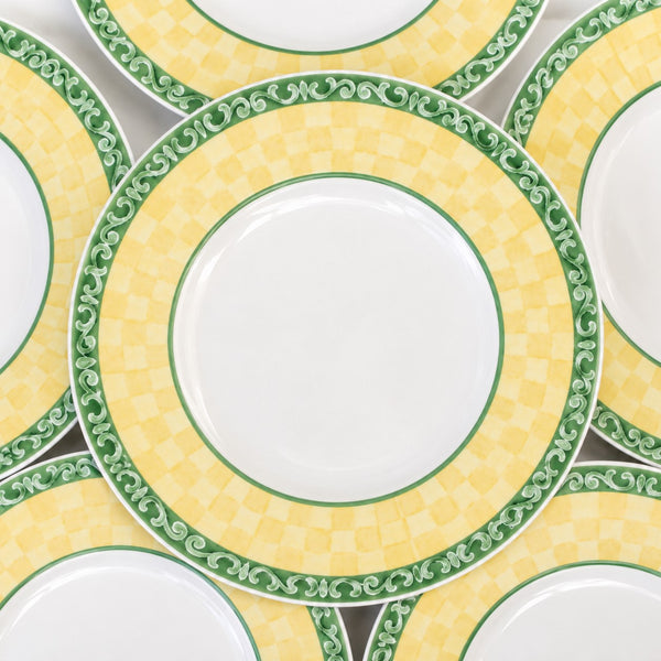 Villeroy & Boch Switch Summerhouse Acacia – lot de 6 assiettes plates en vitro-porcelaine