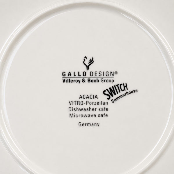 Villeroy & Boch Switch Summerhouse Acacia – lot de 6 assiettes plates en vitro-porcelaine