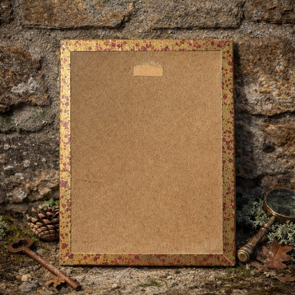 Gravure / Illustration sous verre – Germaine Bouret – Scène d’enfants publicitaire