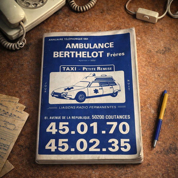 Bottin / Annuaire téléphonique vintage de la Manche – 1984