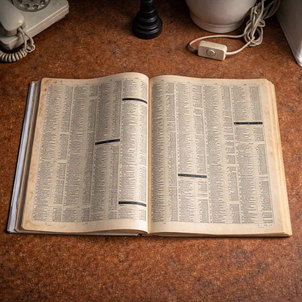 Bottin / Annuaire téléphonique vintage de la Manche – 1984