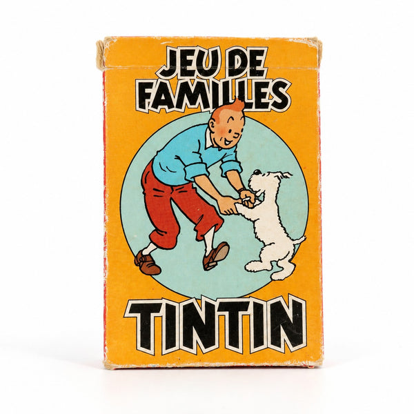 Jeu de 7 familles Tintin – jeu de cartes vintage complet (1993)