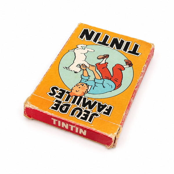 Jeu de 7 familles Tintin – jeu de cartes vintage complet (1993)