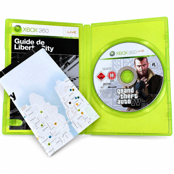 Grand Theft Auto IV 4 (GTA IV 4) – Jeu vidéo complet PAL sur Xbox 360